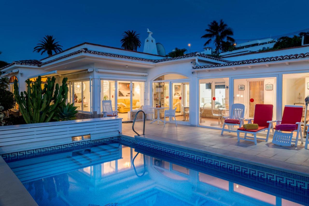 Relaxing Villa Heated Pool Luxurious Views Massage Santa Úrsula Εξωτερικό φωτογραφία