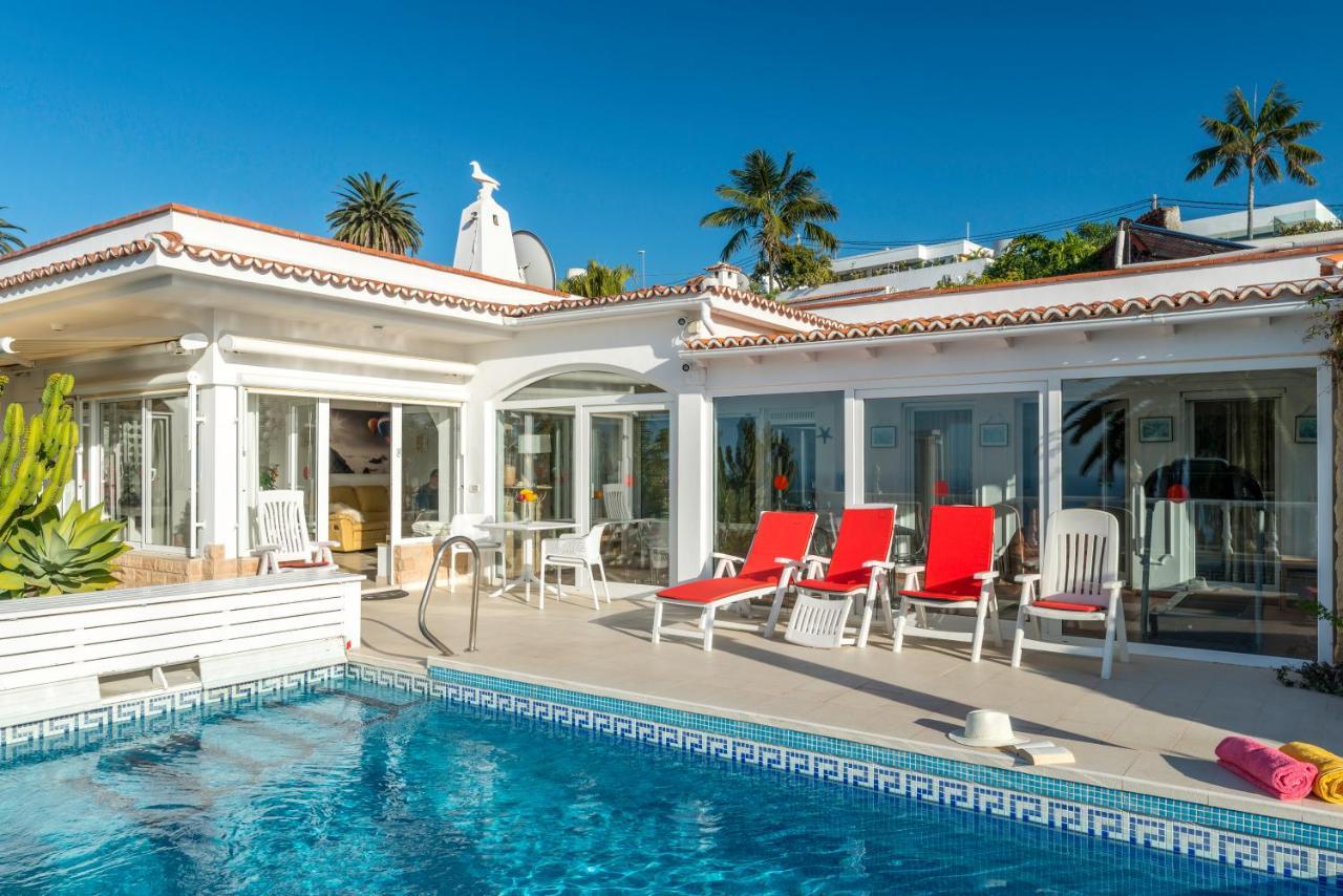 Relaxing Villa Heated Pool Luxurious Views Massage Santa Úrsula Εξωτερικό φωτογραφία